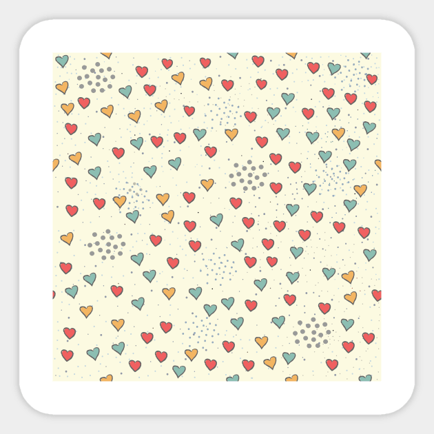 Hearts Sticker by KristinaStellar 